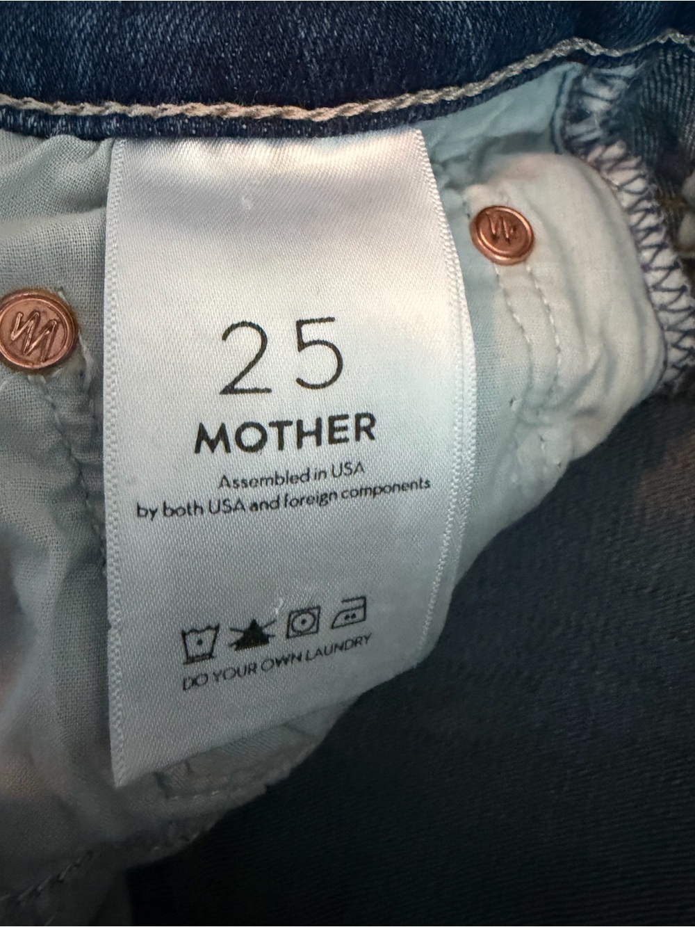 Mother Jeans Insider Ankle Come Sundown Women's Size 25 - Picture 6 of 12